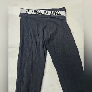 Victoria’s Secret VS Angel Foldover Waist Leggings - Small - White Wings